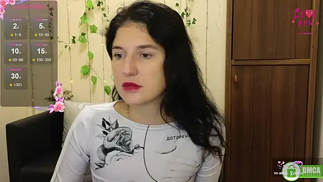 Snapshot of Alianna_Solo_Kisses chatting on October 9, 11:25 am Alianna Solo Kisses online show from October 9, 11:25 am