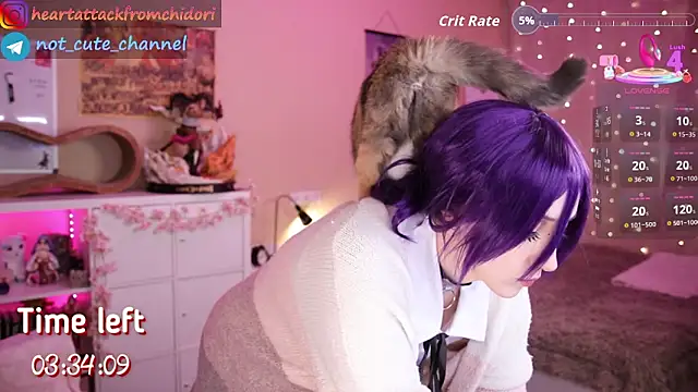 yourcutewaifu online show from October 23, 7:14 am