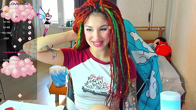 Snapshot of folinskayyya chatting on September 11, 6:36 am folinskayyya online show from September 11, 6:36 am