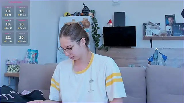 Girl alone home online show from April 23, 3:36 am