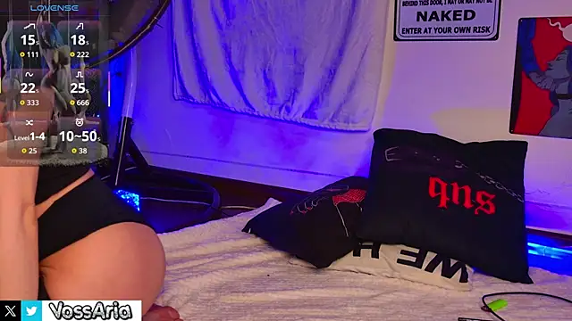 AriaVoss online show from April 26, 10:07 pm