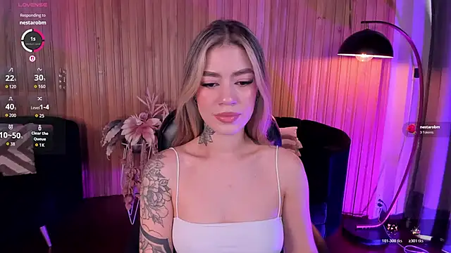 ViolettHansson online show from November 13, 8:08 pm