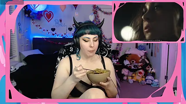 CirqueNoirBlu online show from February 18, 2:32 am