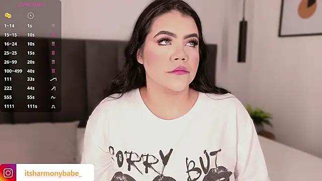 Harmonybabe  online show from February 12, 9:27 pm