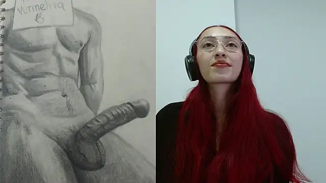 Snapshot of Vermelha_Gremory_ chatting on October 14, 4:48 am Vermelha Gremory online show from October 14, 4:48 am