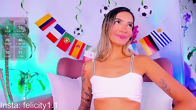  Felicity 1 online show from July 7, 12:19 pm