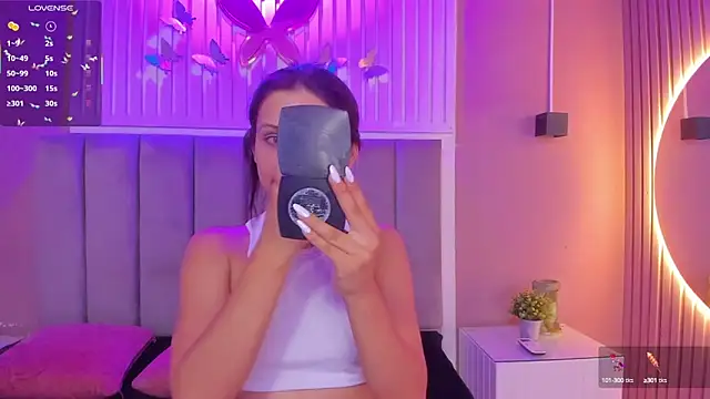 Snapshot of diosa_cristal chatting on October 4, 3:34 am diosa cristal online show from October 4, 3:34 am
