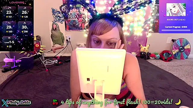 BabyZelda online show from September 23, 9:57 pm