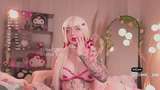 tomie san online show from April 21, 10:55 am