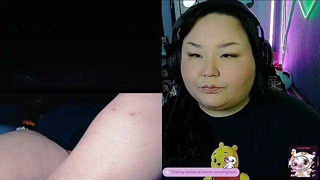 Snapshot of EmGreens chatting on September 25, 3:05 am EmGreens online show from September 25, 3:05 am