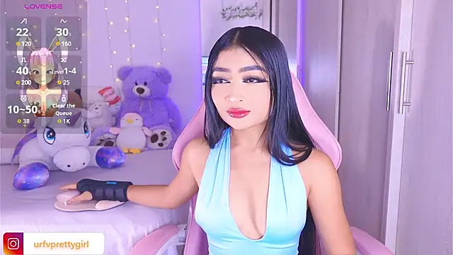 urfavprettygirl online show from June 13, 9:07 am