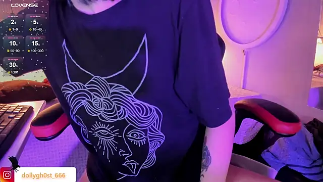 Ghosty Doll online show from April 22, 8:28 pm