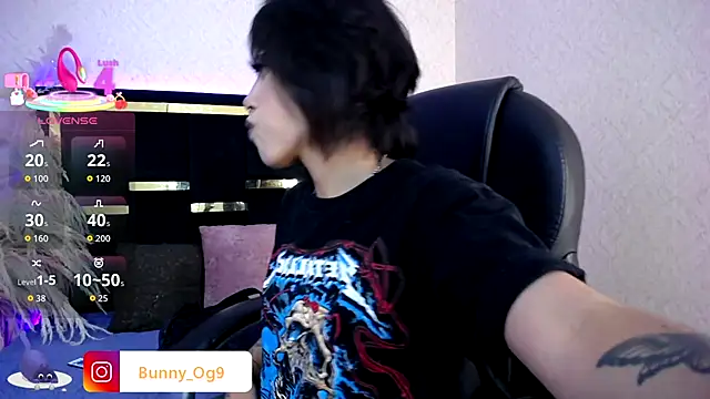 Snapshot of Bunny_O chatting on September 9, 1:49 am Bunny O online show from September 9, 1:49 am