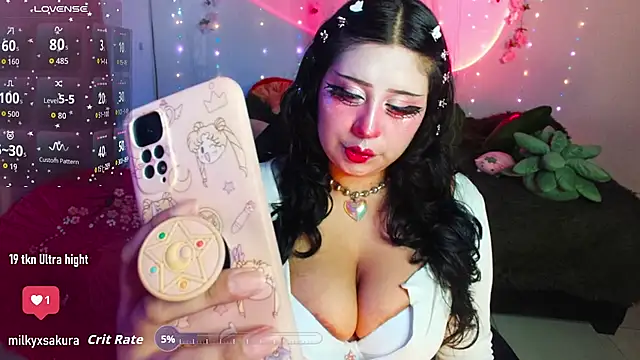 MilkyXSakura online show from November 19, 4:34 am