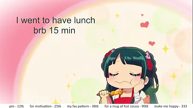 el sweety online show from March 4, 2:45 pm