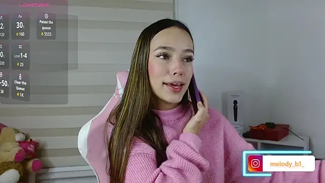 melody brawns online show from October 3, 2:38 am