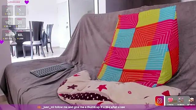 juanmiss online show from October 6, 3:07 pm