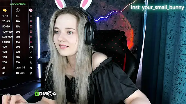 Your small bunny online show from April 26, 2:09 am