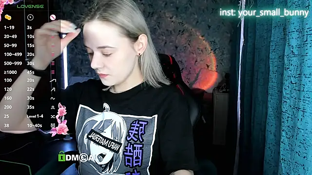 Your small bunny online show from July 3, 2:06 am