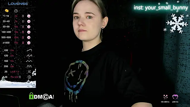 Your small bunny online show from February 5, 2:03 am