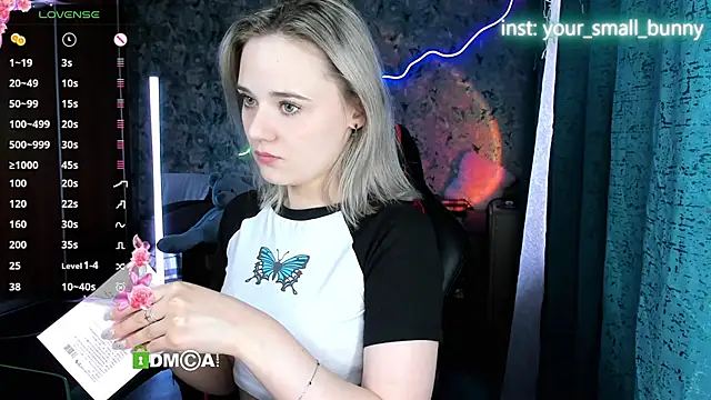 Your small bunny online show from June 21, 2:15 am