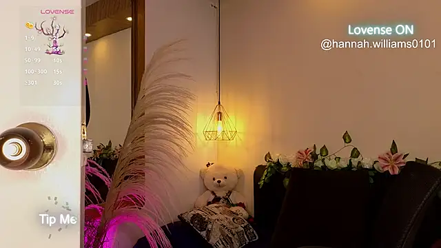 Hannah williams1 online show from November 5, 9:31 pm