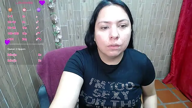 Snapshot of solyeria chatting on October 8, 4:50 am solyeria online show from October 8, 4:50 am