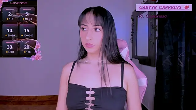 gabyye capprins online show from April 25, 1:19 am