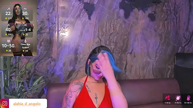 Alahia Dangelo online show from December 22, 5:38 pm