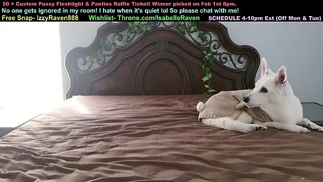 IsabelleRaven online show from February 11, 5:36 pm