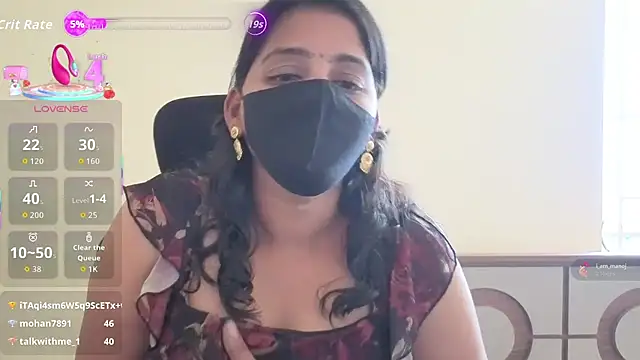 Tamil Shalini Lustyy online show from March 21, 8:19 am