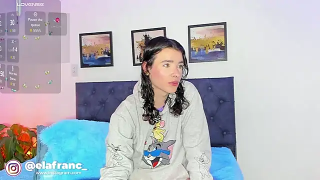 Snapshot of elafranco_ chatting on September 22, 12:25 pm elafranco online show from September 22, 12:25 pm