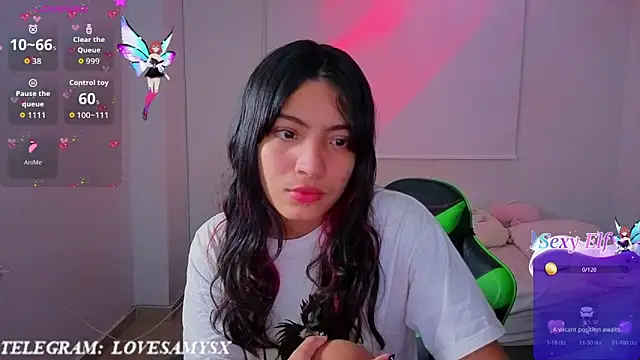 Lovelyamyy online show from April 21, 2:51 am