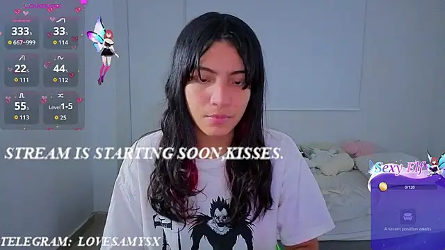 Lovelyamyy online show from April 21, 2:37 am