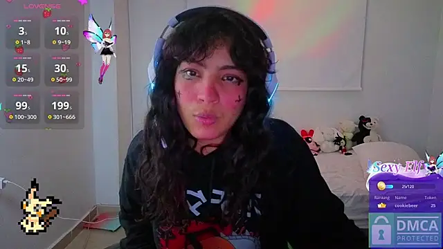 Lovelyamyy online show from April 8, 2:35 am