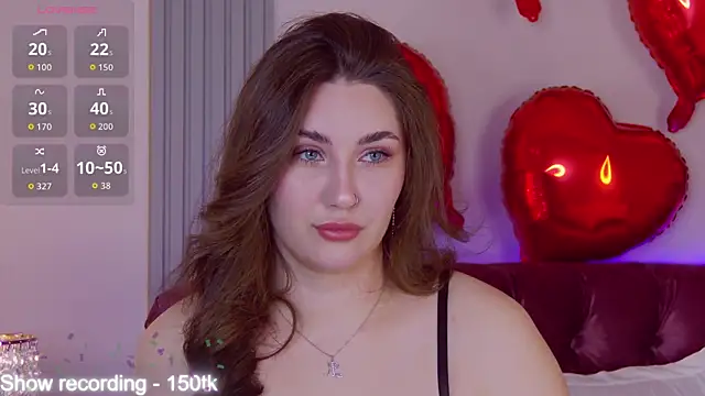 KiraBarlows online show from February 9, 8:55 pm