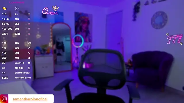 Samantha Rolon online show from April 29, 2:15 am