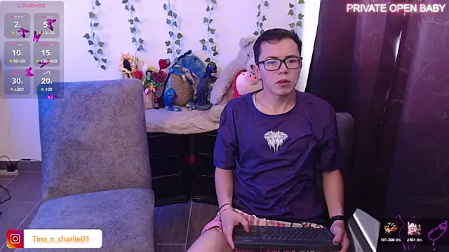 Tina 4 Charlie online show from November 30, 2:54 pm