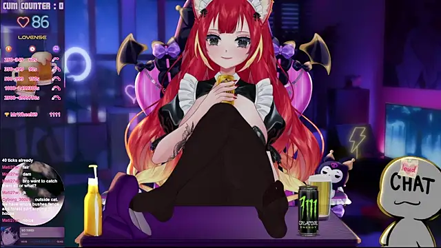 LewdFoxy VT online show from April 24, 5:27 pm