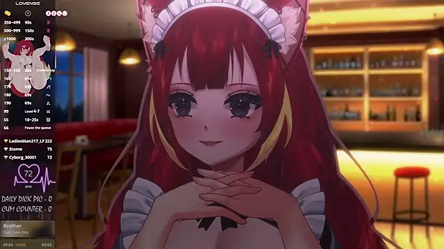 LewdFoxy VT online show from August 4, 5:52 pm
