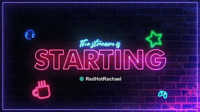 RedHotRachael online show from December 1, 5:48 pm