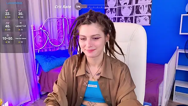 Snapshot of AnTikaMy chatting on October 5, 6:35 pm AnTikaMy online show from October 5, 6:35 pm