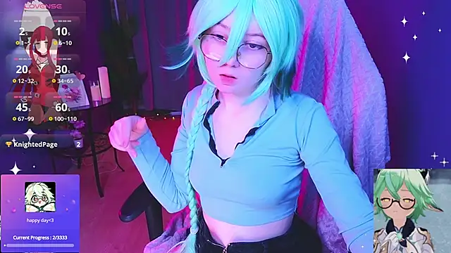 MizukiNoYoru online show from March 4, 9:21 pm