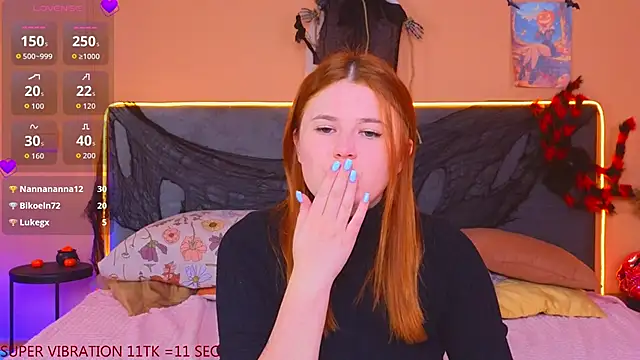 Eva Starlight online show from October 27, 4:30 am