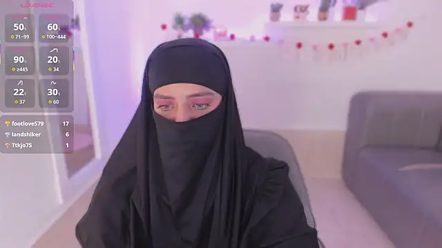 Snapshot of salma_arabicc chatting on October 6, 4:40 am salma arabicc online show from October 6, 4:40 am