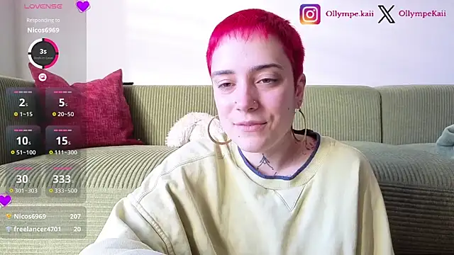 OllympeKaii online show from April 24, 4:32 pm