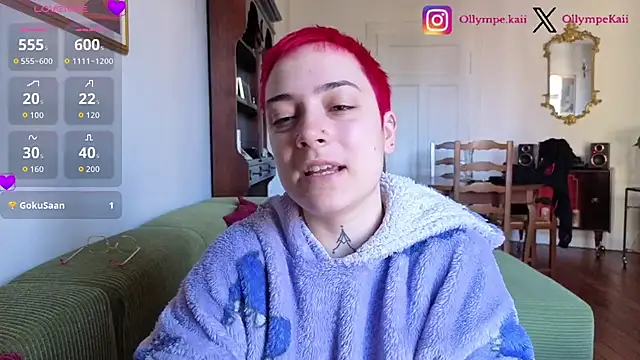 OllympeKaii online show from April 19, 7:41 am