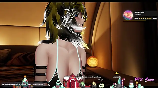 Bowsette Cami online show from November 21, 3:25 pm