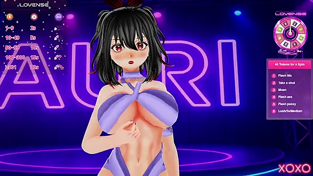 Auri Hikaru online show from October 1, 4:34 pm