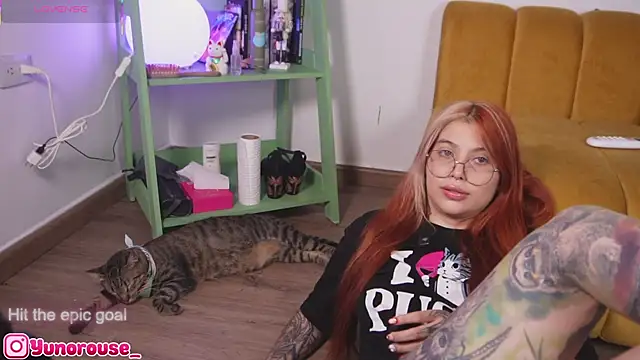 YunoRose  online show from April 22, 3:14 am